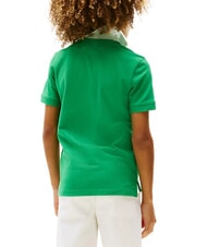 TOMMY HILFIGER TH KIDS Polo de manga corta para ni&ntilde;os verde radiante - Camiseta ni&ntilde;o - 3