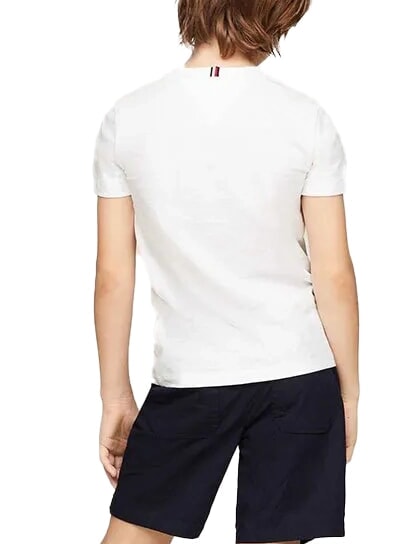 TH KIDS Camiseta de manga corta con estampado blanco - Camiseta ni&ntilde;o