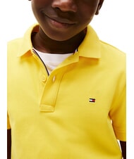 TOMMY HILFIGER TH KIDS Polo de algod&oacute;n de manga corta carambola amarilla - Camiseta ni&ntilde;o - 3