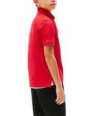 TOMMY HILFIGER TH KIDS Polo de algod&oacute;n de manga corta rojo primario - Camiseta ni&ntilde;o - 2
