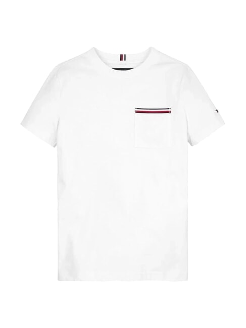TH KIDS Camiseta de manga corta con bolsillo blanco - Camiseta ni&ntilde;o