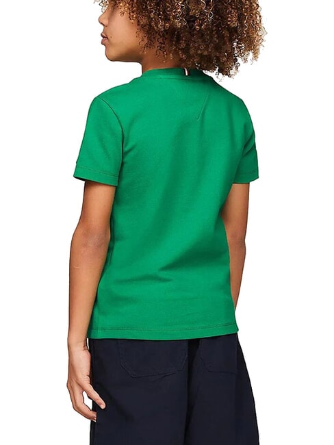 TH KIDS Camiseta de manga corta con escudo del logotipo Verde Ol&iacute;mpico - Camiseta ni&ntilde;o