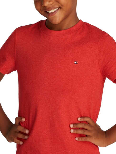 TH KIDS Camiseta de manga corta de corte regular brezo rojo manzana - Camiseta ni&ntilde;o