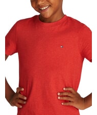 TOMMY HILFIGER TH KIDS Camiseta de manga corta de corte regular brezo rojo manzana - Camiseta ni&ntilde;o - 3