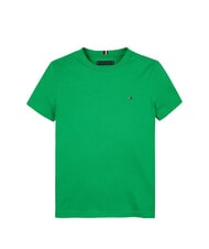 TOMMY HILFIGER TH KIDS Camiseta de manga corta de corte regular verde radiante - Camiseta ni&ntilde;o - 4