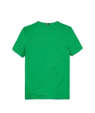 TOMMY HILFIGER TH KIDS Camiseta de manga corta de corte regular verde radiante - Camiseta ni&ntilde;o - 5