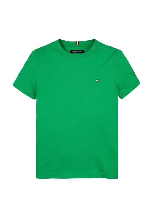 TH KIDS Camiseta de manga corta de corte regular verde radiante - Camiseta ni&ntilde;o