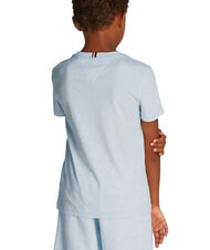 TOMMY HILFIGER TH KIDS Camiseta de manga corta de corte regular azul hielo - Camiseta ni&ntilde;o - 2