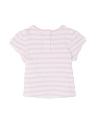TOMMY HILFIGER TH KIDS BABY Camisa de manga corta rosa cl&aacute;sico / rayas - Peleles y conjuntos para beb&eacute; - 2