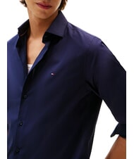 TOMMY HILFIGER TH  Camisa de manga larga blazer azul marino - Camisas de hombre - 3