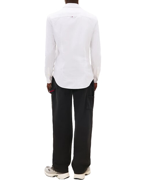 TH JEANS Flag Camisa de algod&oacute;n blanco - Camisas de hombre