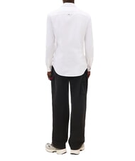 TOMMY HILFIGER TH JEANS Flag Camisa de algod&oacute;n blanco - Camisas de hombre - 2