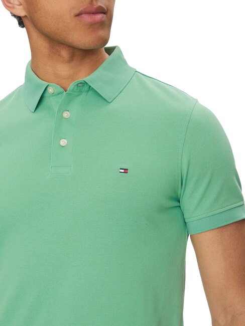 1985  1985 playera tipo polo de corte slim Fuerte verde - camisa polo