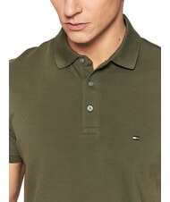 TOMMY HILFIGER 1985  1985 playera tipo polo de corte slim verde militar - camisa polo - 3