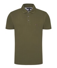 TOMMY HILFIGER 1985  1985 playera tipo polo de corte slim verde militar - camisa polo - 4