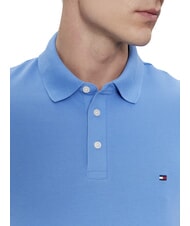 TOMMY HILFIGER 1985  1985 playera tipo polo de corte slim hechizo azul - camisa polo - 3