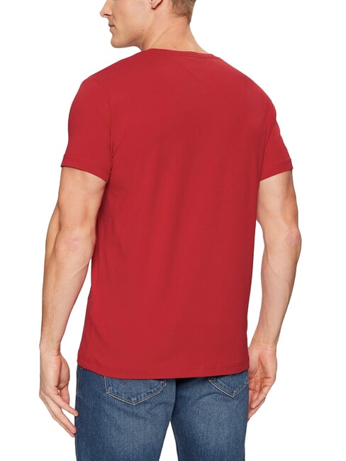  Camiseta el&aacute;stica para hombre rojo medio - camiseta