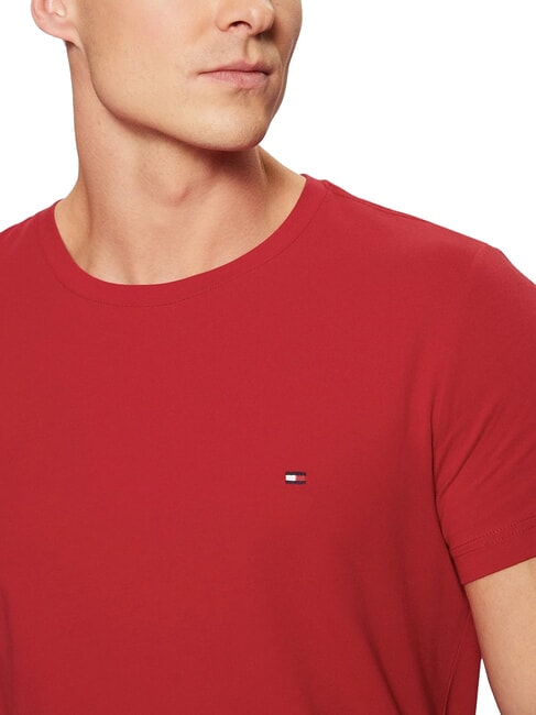  Camiseta el&aacute;stica para hombre rojo medio - camiseta