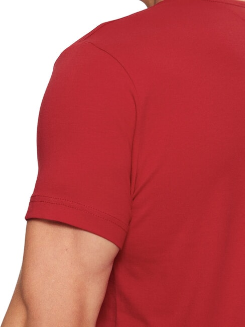  Camiseta el&aacute;stica para hombre rojo medio - camiseta
