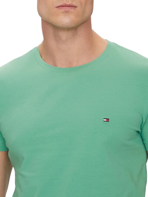  Camiseta el&aacute;stica para hombre Fuerte verde - camiseta