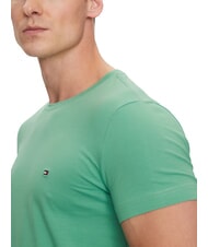 TOMMY HILFIGER  Camiseta el&aacute;stica para hombre Fuerte verde - camiseta - 4