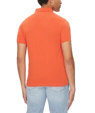 TOMMY HILFIGER 1985  1985 playera tipo polo de corte slim naranja brillante - camisa polo - 2