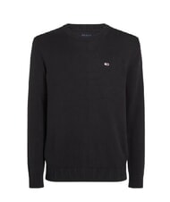 TOMMY HILFIGER TH JEANS  Cuello redondo de algod&oacute;n negro - Su&eacute;teres de los hombres - 3