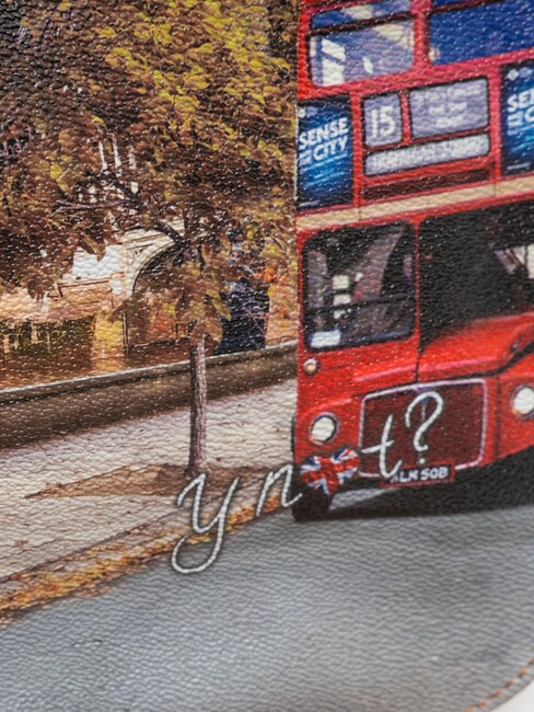 YESBAG Bolso de hombro con solapa Calle Londres - Bolsos Mujer