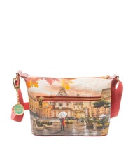 YNOT YESBAG Bolso de hombro peque&ntilde;o Roma lloviendo - Bolsos Mujer - 4