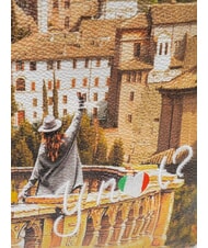 YNOT YESBAG Mochila redonda con dos compartimentos. paisaje de Roma - Bolsos Mujer - 3