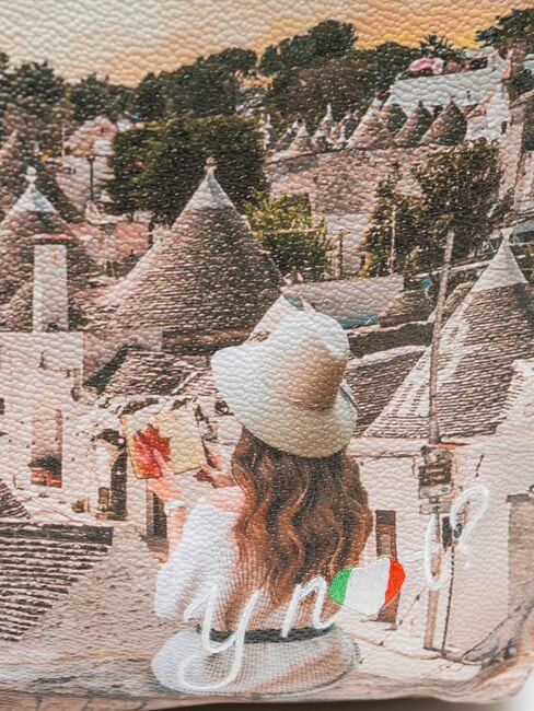 YESBAG Mochila redonda con dos compartimentos. trulli rom&aacute;nticos - Bolsos Mujer