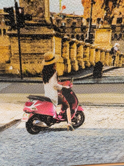 YESBAG Bolso de compras mediano de hombro VACACIONES ROMANAS - Bolsos Mujer