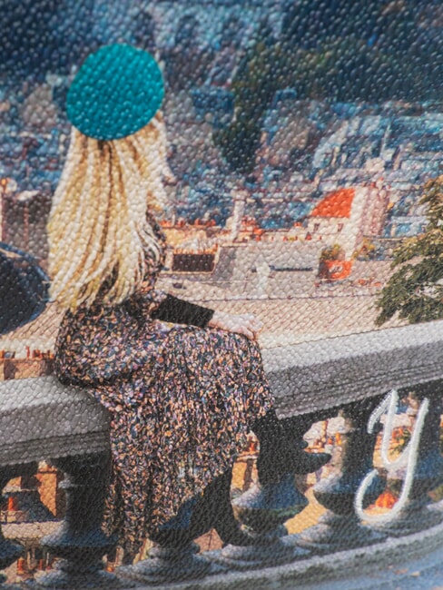 YESBAG Bolso de compras mediano de hombro par&iacute;s / cor - Bolsos Mujer