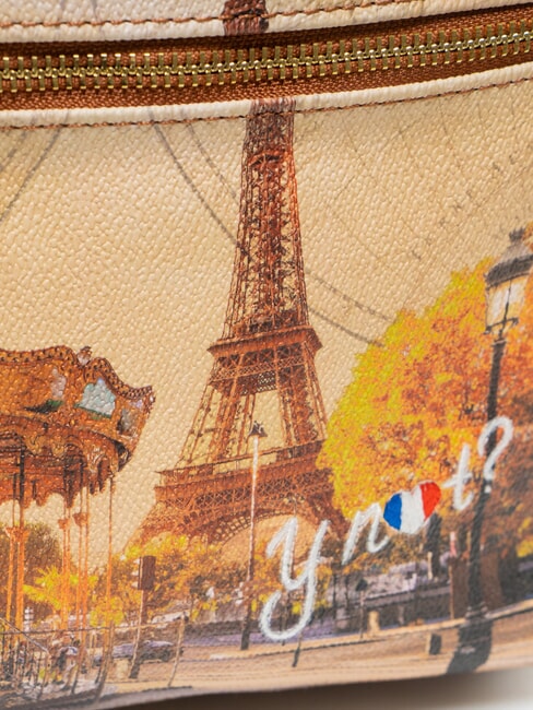 YESBAG Mochila grande con bolsillo Par&iacute;s divertido - Bolsos Mujer