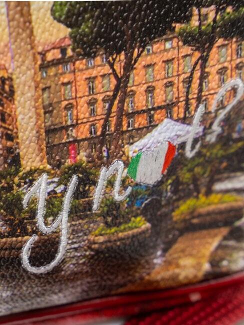 YESBAG Bolso de hombro de reportero Roma lloviendo - Bolsos Mujer