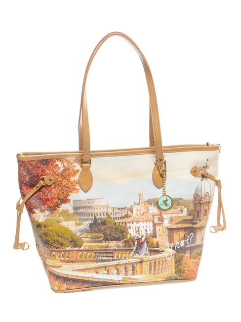 YESBAG Bolsa de compras grande paisaje de Roma - Bolsos Mujer