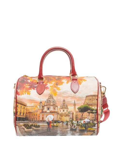YESBAG Bolso de hombro con correa para el hombro Roma lloviendo - Bolsos Mujer
