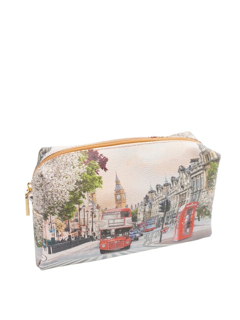 YESBAG Estuche de belleza tipo ba&uacute;l Arco&iacute;ris de Londres - Neceser