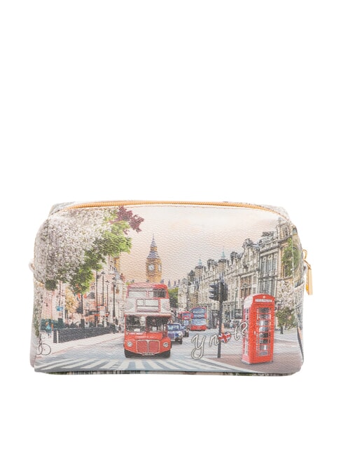 YESBAG Estuche de belleza tipo ba&uacute;l Arco&iacute;ris de Londres - Neceser