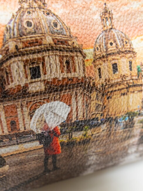 YESBAG Estuche de belleza Roma lloviendo - Neceser