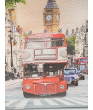 YNOT YESBAG Bolso de mano con bandolera met&aacute;lica Arco&iacute;ris de Londres - Bolsos Mujer - 3