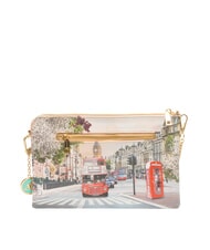 YNOT YESBAG Bolso de mano con bandolera met&aacute;lica Arco&iacute;ris de Londres - Bolsos Mujer - 4
