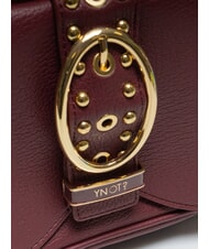 YNOT ROCKER Mochila con hebilla y tachuelas vino - Bolsos Mujer - 3