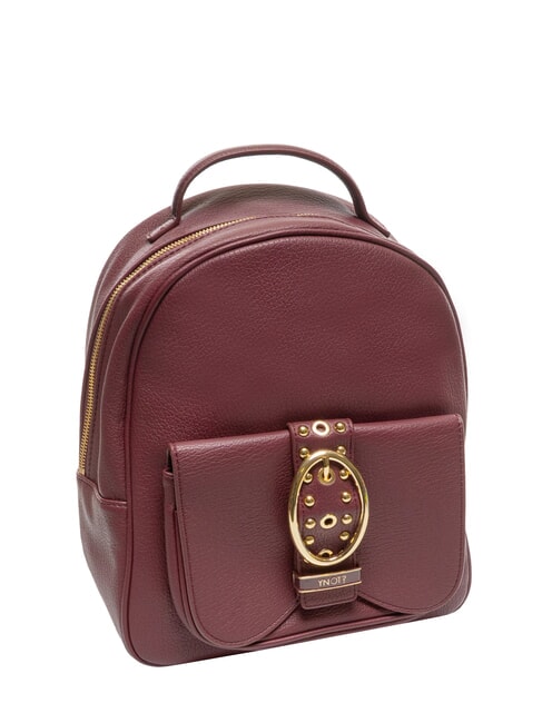 ROCKER Mochila con hebilla y tachuelas vino - Bolsos Mujer