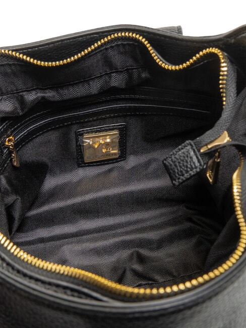 RACHEL Bolso de hombro con solapa y bandolera NEGRO - Bolsos Mujer