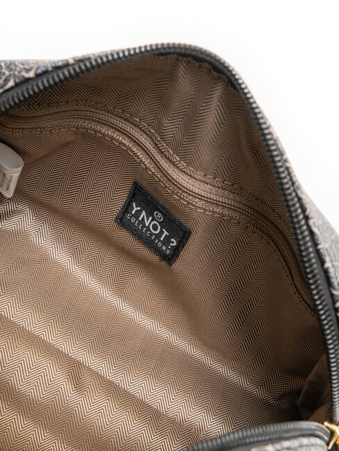 LUX Estuche de belleza tipo ba&uacute;l NEGRO - Neceser