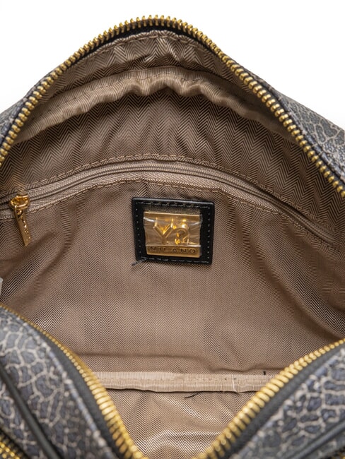 LUX Bolso de reportero con bolsillo NEGRO - Bolsos Mujer