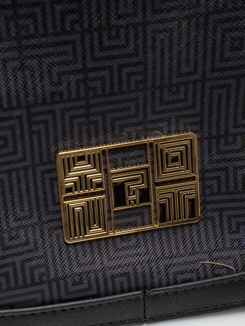 LABIRINT Bolso de hombro con solapa NEGRO - Bolsos Mujer