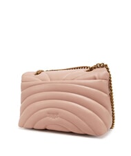 PINKO LOVE PUFF CLASSIC Bolso bandolera en piel de napa oro antiguo en polvo - Bolsos Mujer - 2