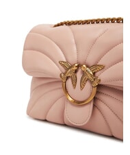PINKO LOVE PUFF CLASSIC Bolso bandolera en piel de napa oro antiguo en polvo - Bolsos Mujer - 3